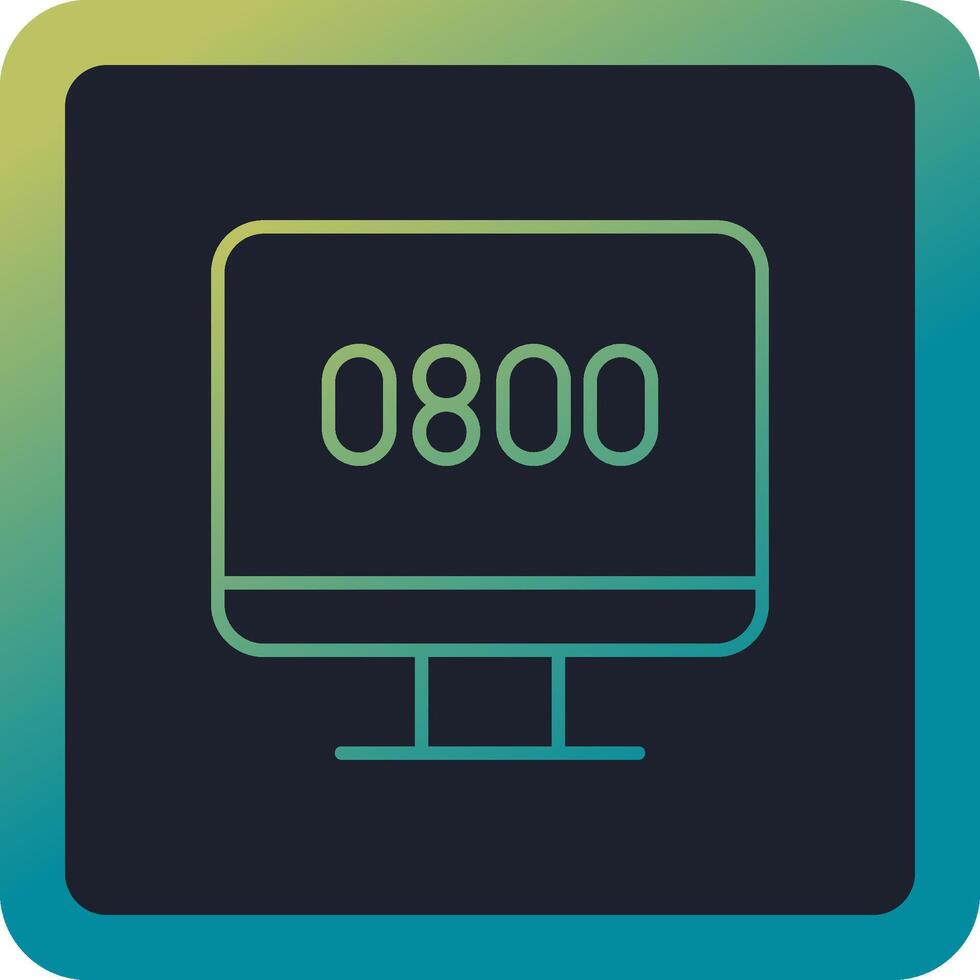 Help Line Vector Icon