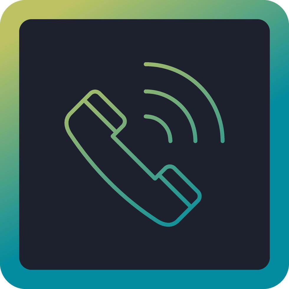 Phone Call Vector Icon