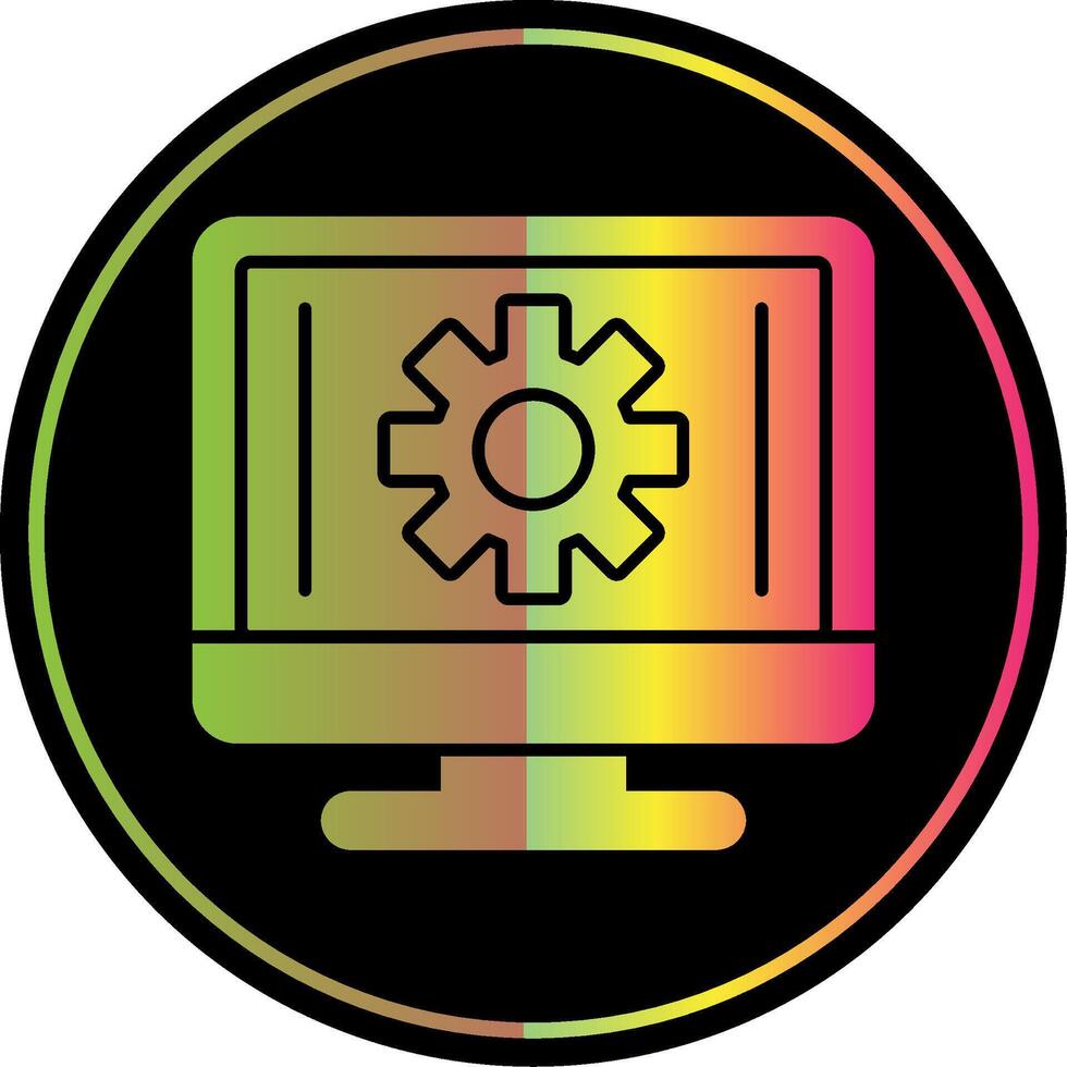 Tool Glyph Due Color Icon vector