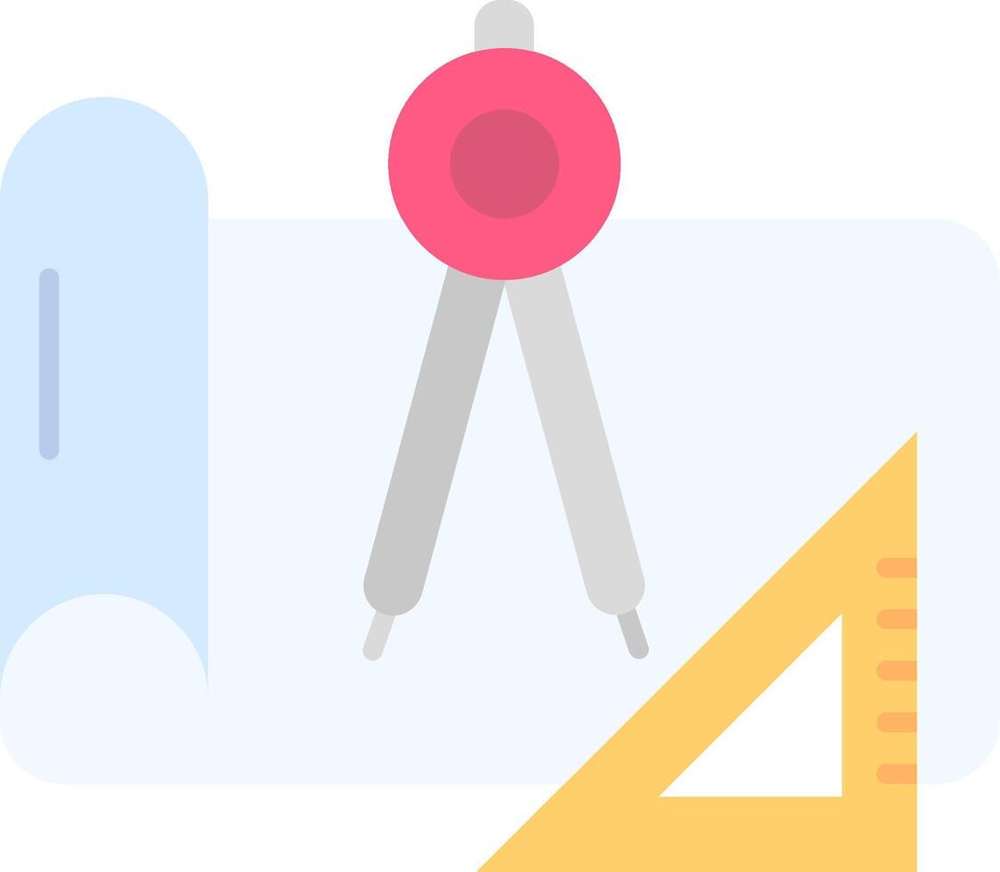 Draft Flat Light Icon vector