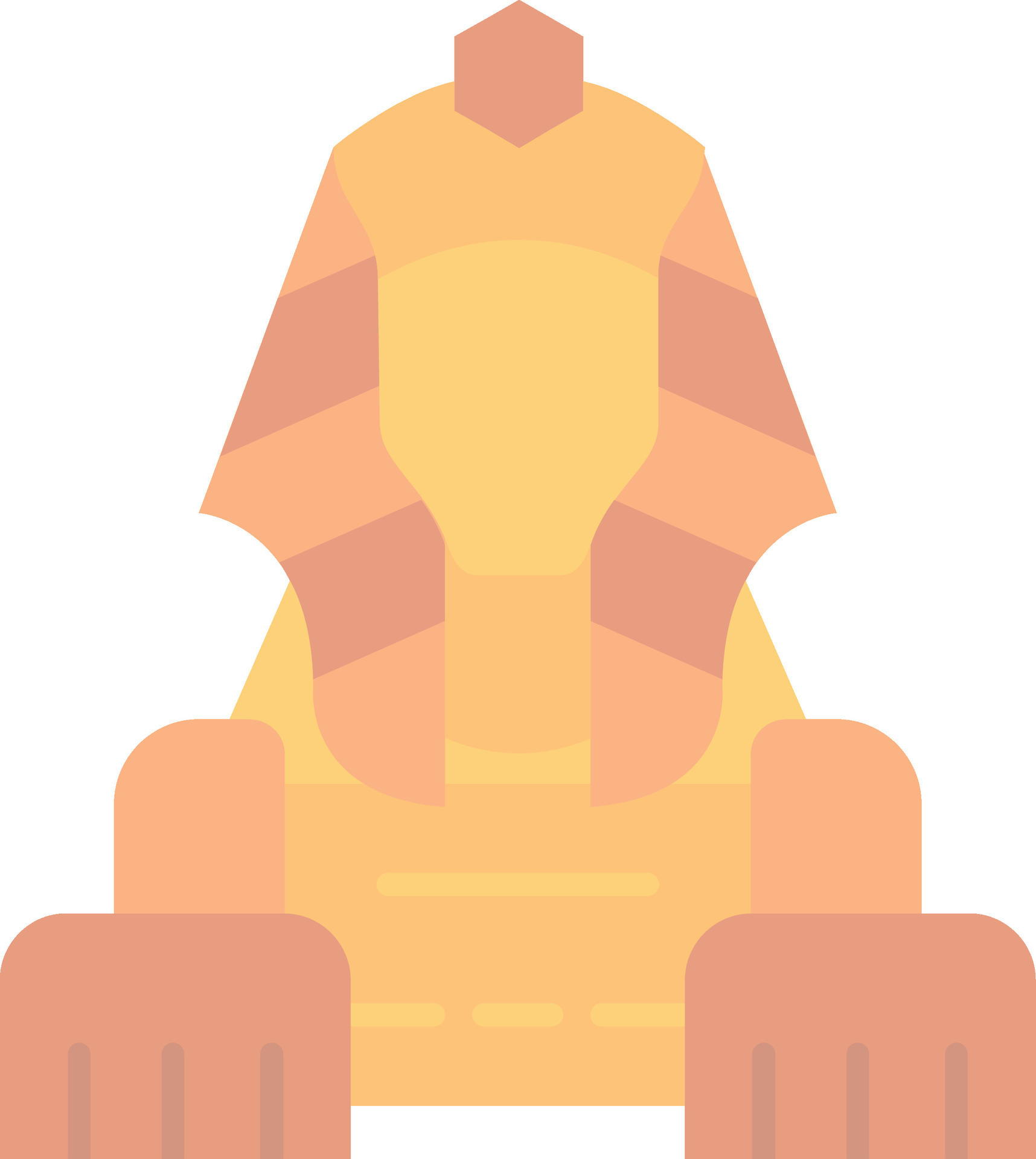 Sphinx Flat Light Icon 39154988 Vector Art at Vecteezy