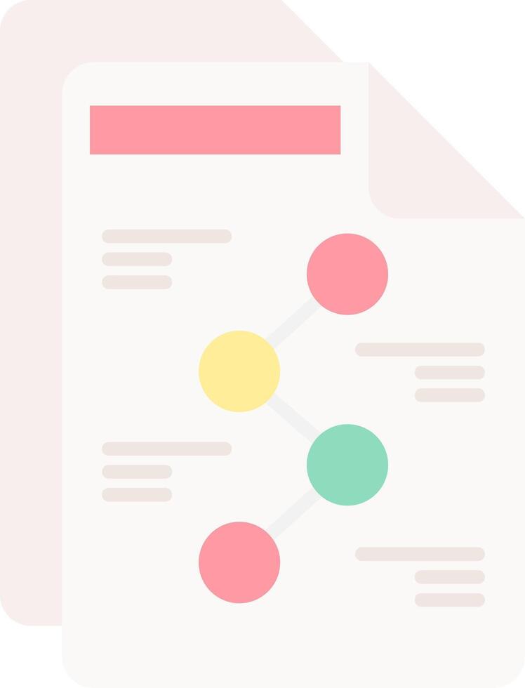 Infographics Flat Light Icon vector