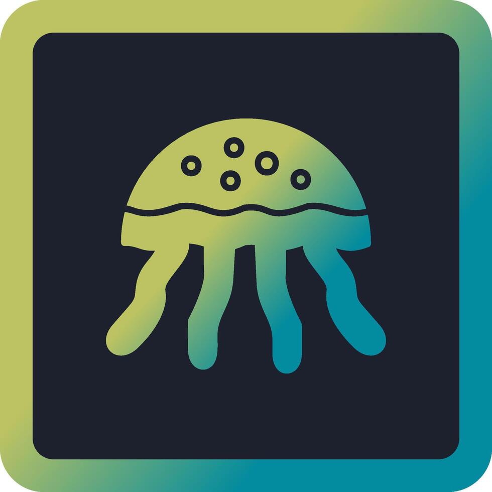 Jellyfish Vector Icon