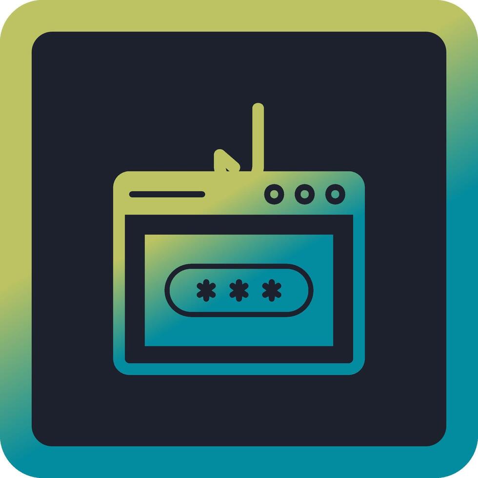Password Phishing Vector Icon