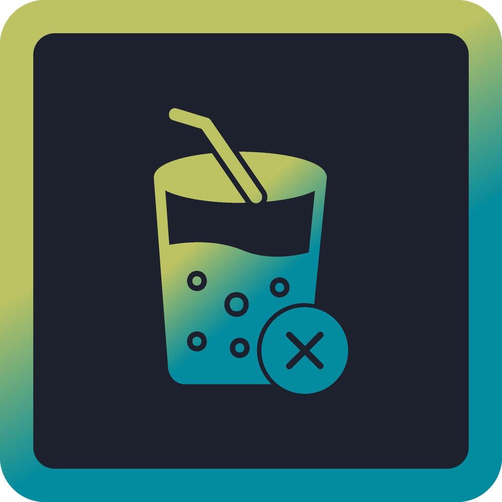 No juices Vector Icon