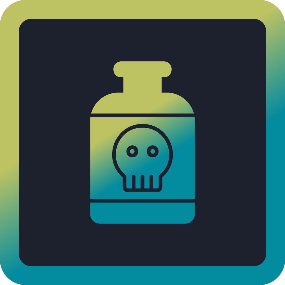 toxina vector icono