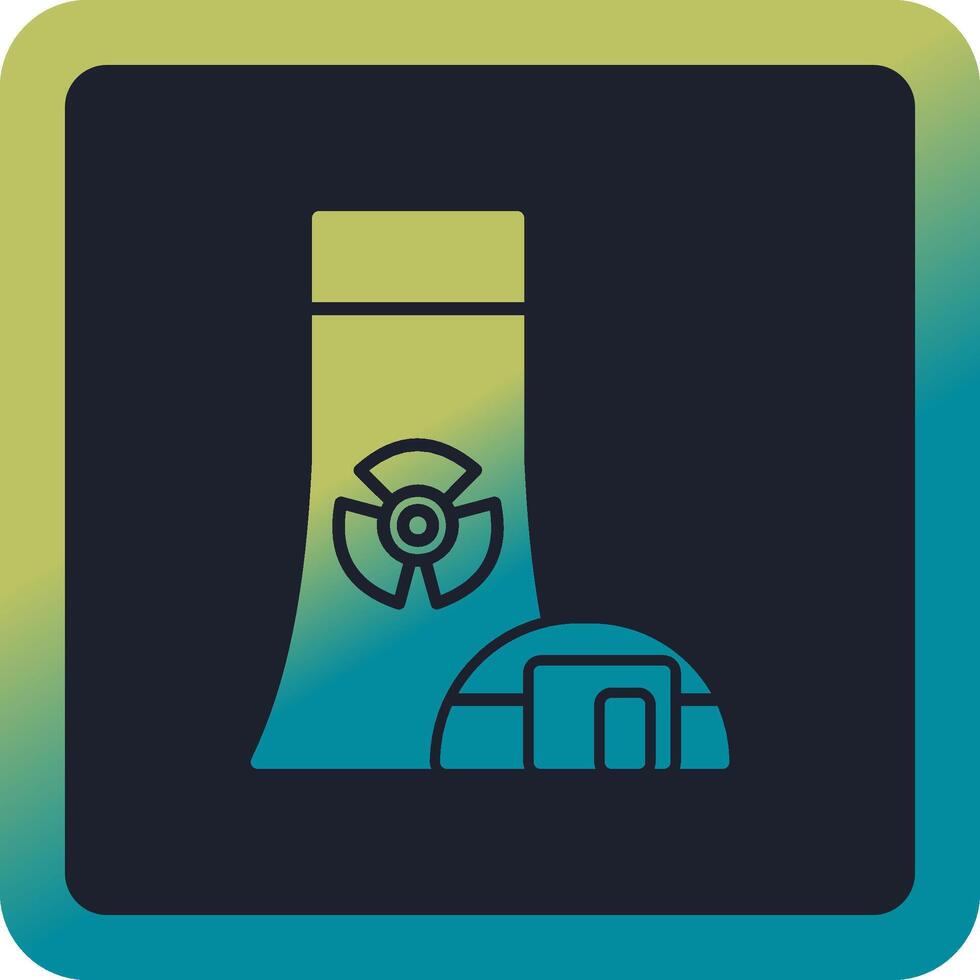 Nuclear Power Vector Icon