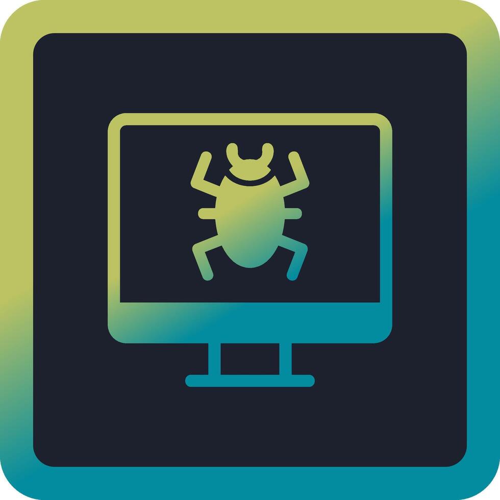 Computer Virus Vector Icon