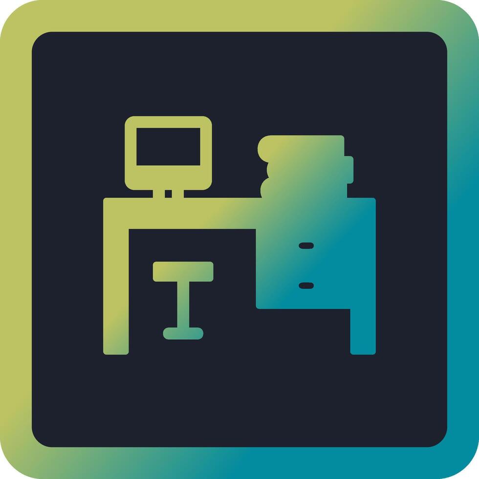 Desk Vector Icon