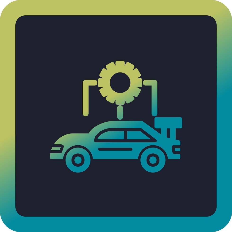 Car Configuration Vector Icon