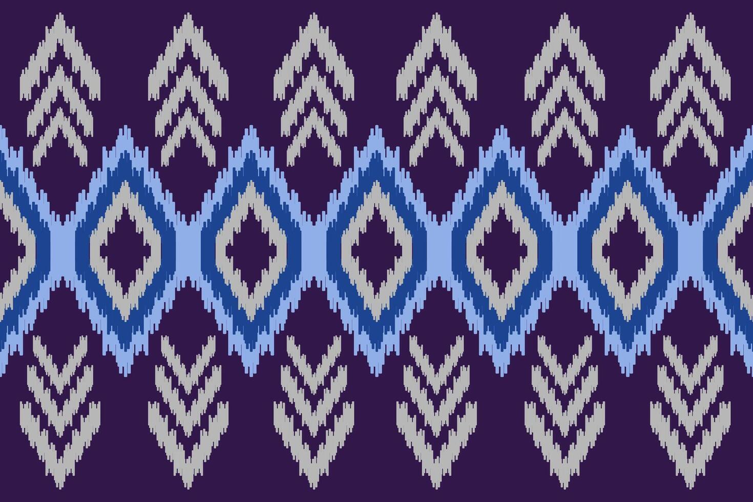 ikat sin costura modelo resumen antecedentes para textil diseño. lata ser usado en tela diseño para ropa, decorativo papel, envase, alfombra, vector, ilustración vector