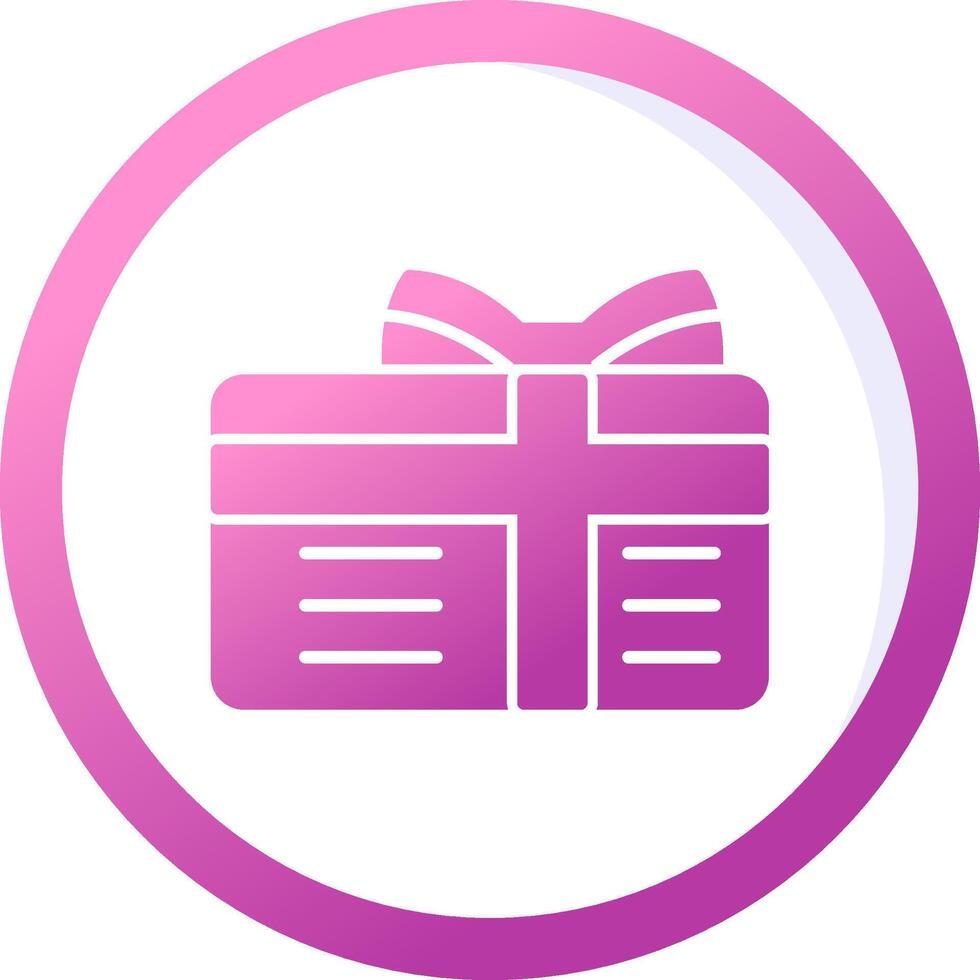 icono de vector de tarjeta de regalo