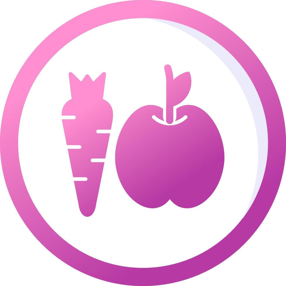 Healthy Food Vector Icon