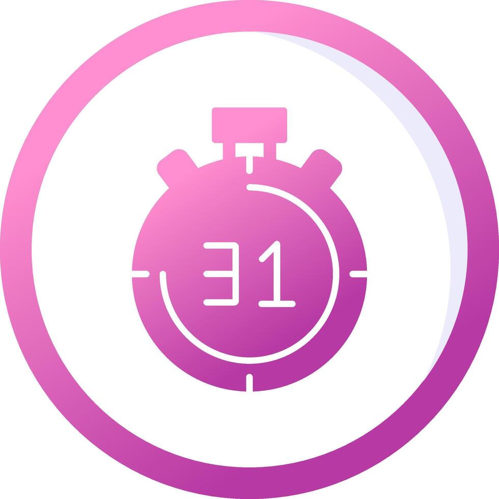 Stopwatch Vector Icon