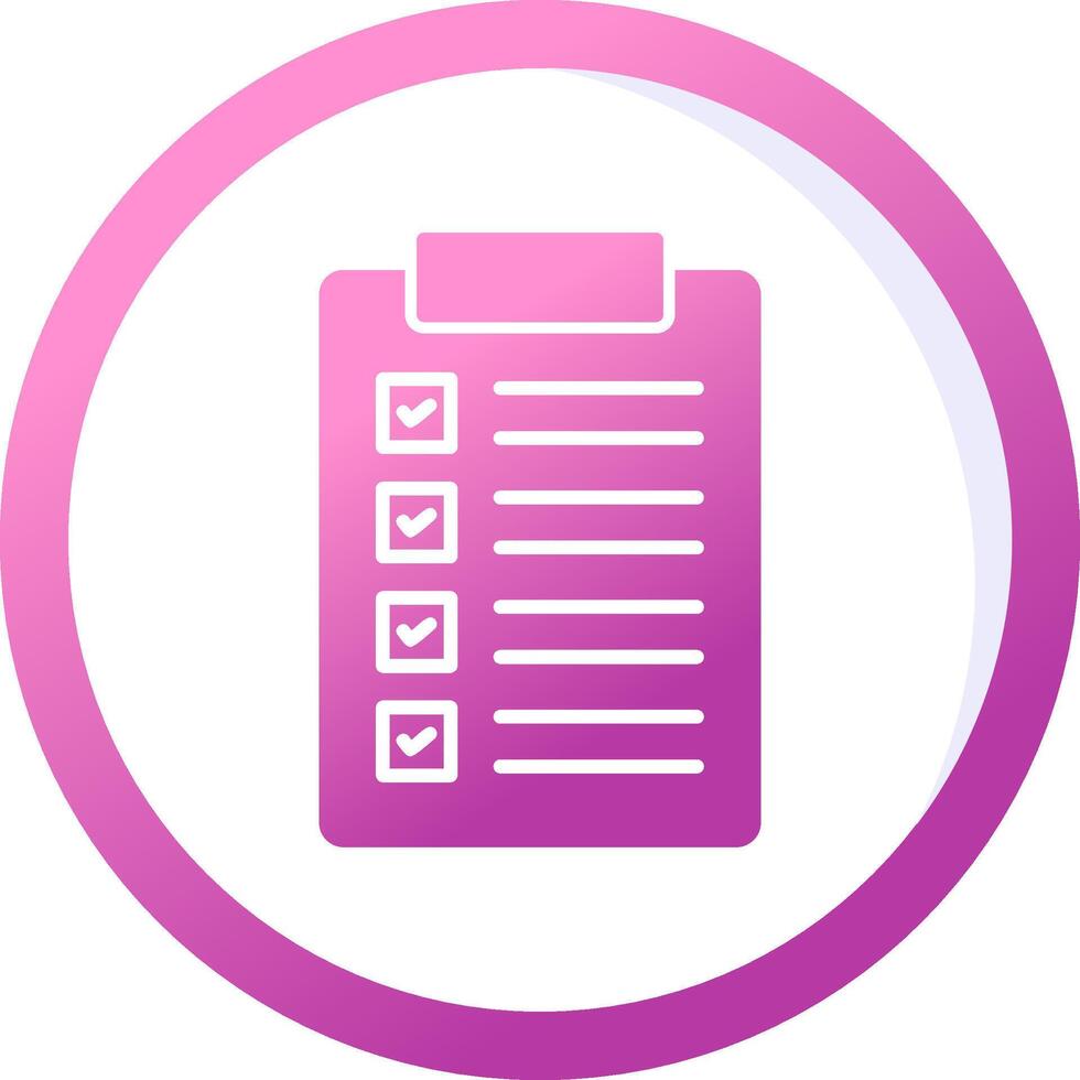 Check List Vector Icon