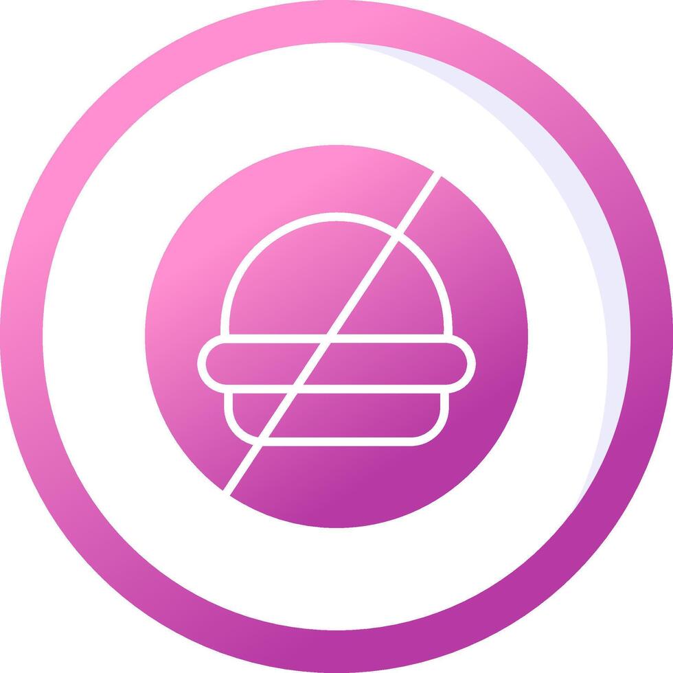 No Food Vector Icon