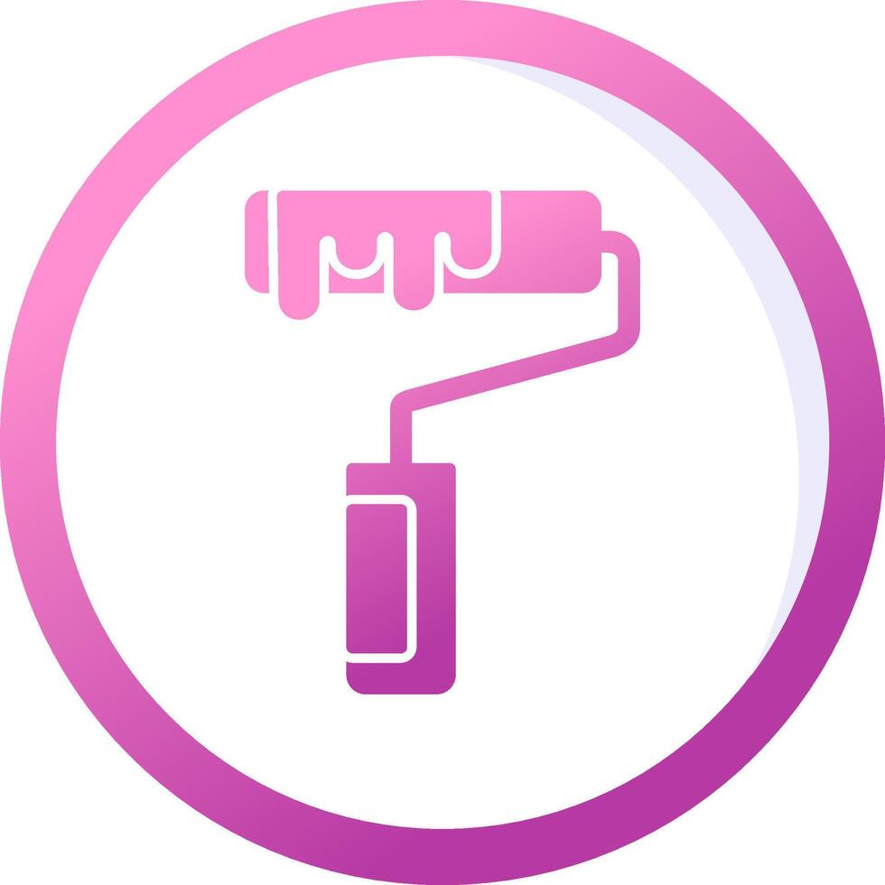 Paint Roller Vector Icon