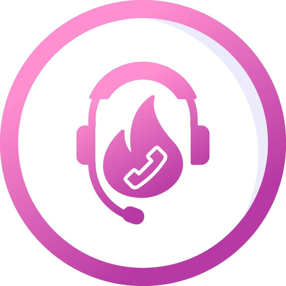 Hotline Vector Icon