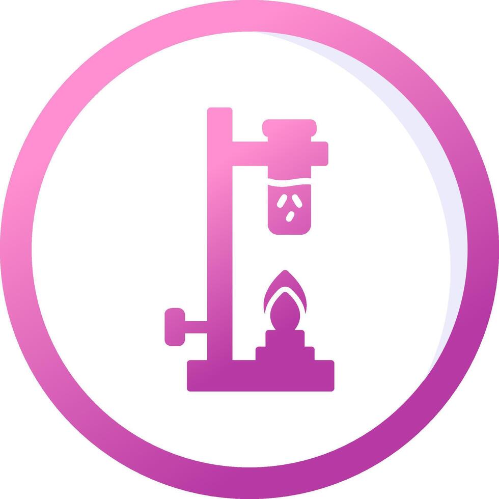 Bunsen Burner Vector Icon