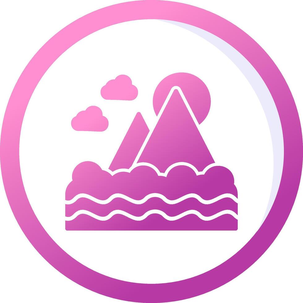 Mount Fuji Vector Icon