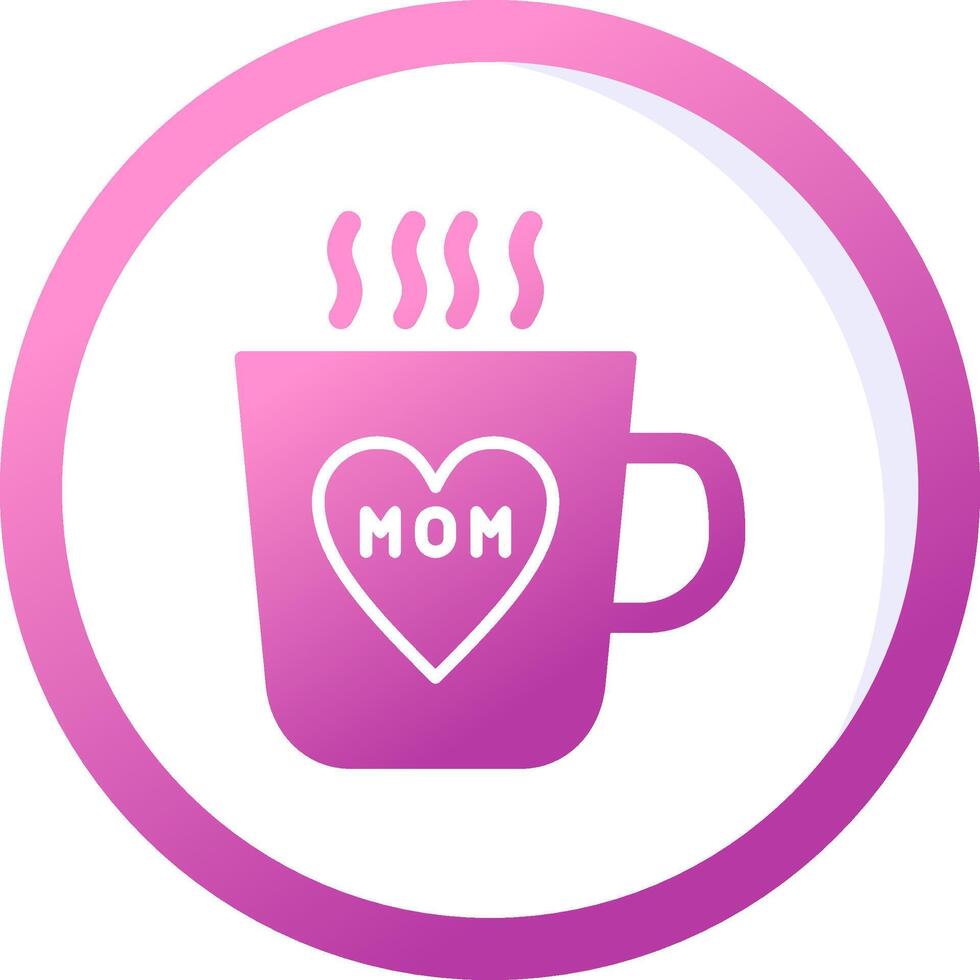 icono de vector de taza de café