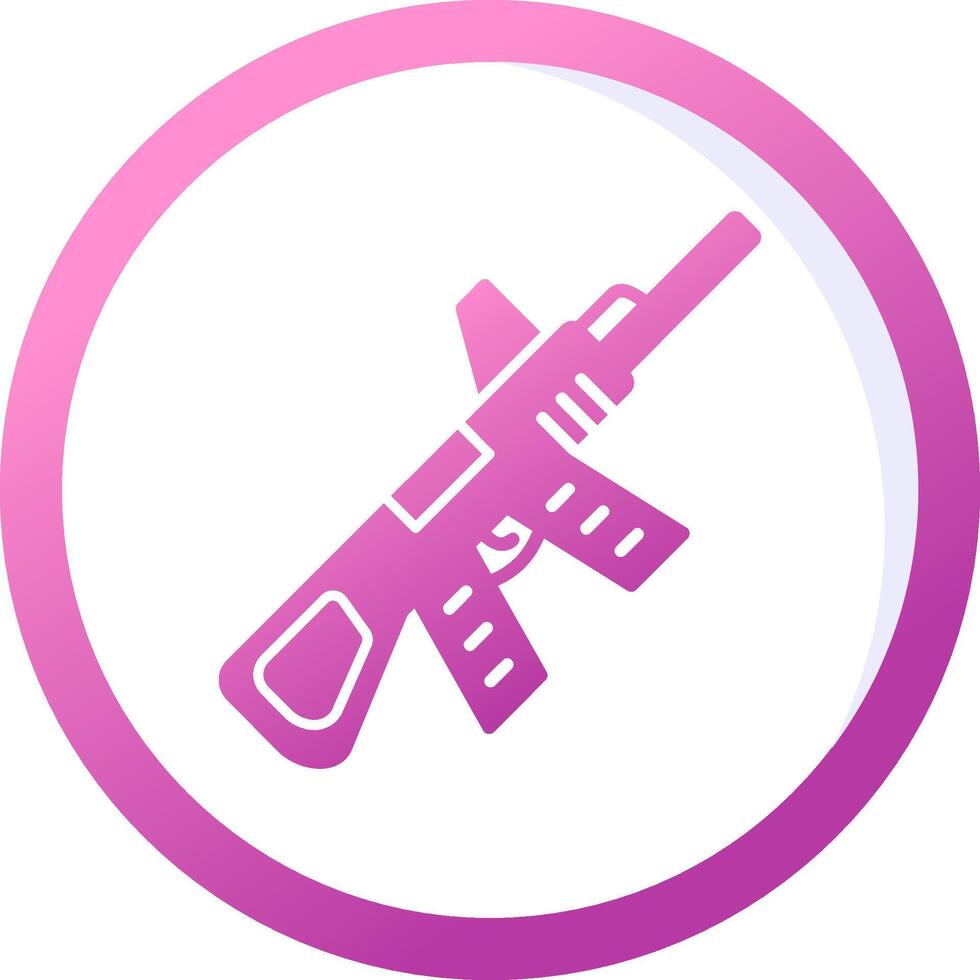 Machine Gun Vector Icon