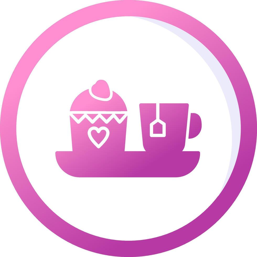 Afternoon Tea Vector Icon