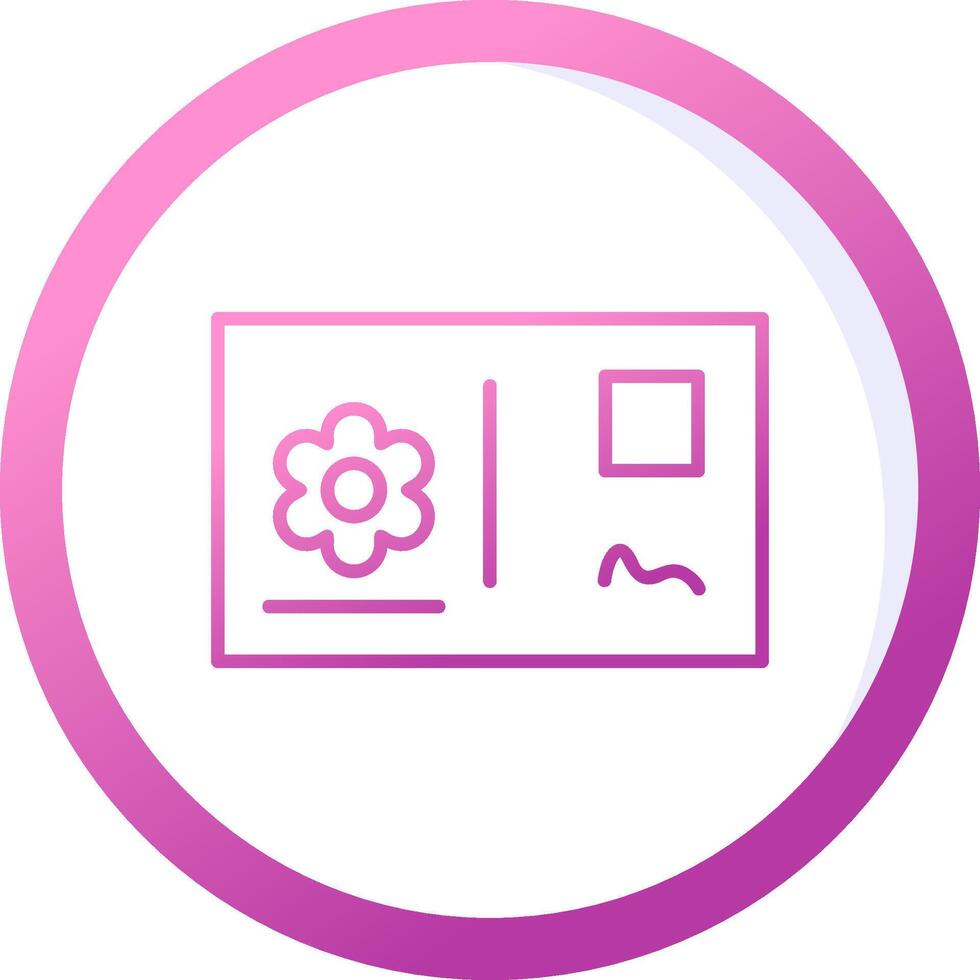 Postcard Vector Icon