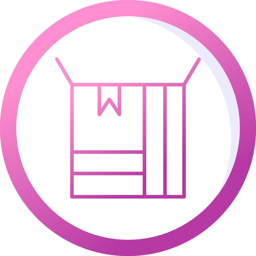 Open Box Vector Icon