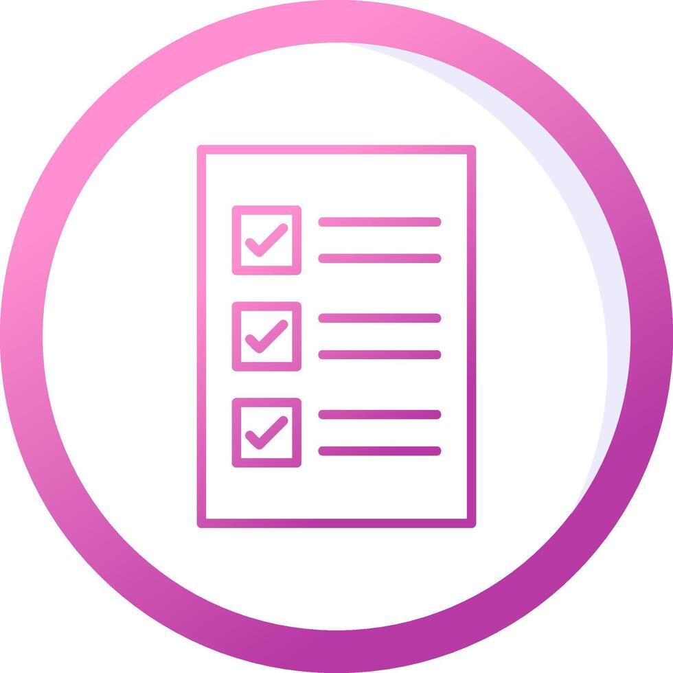Check List Vector Icon