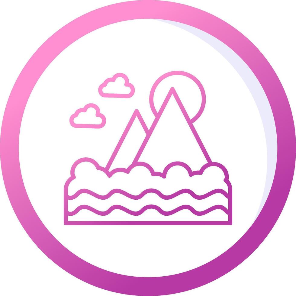 Mount Fuji Vector Icon