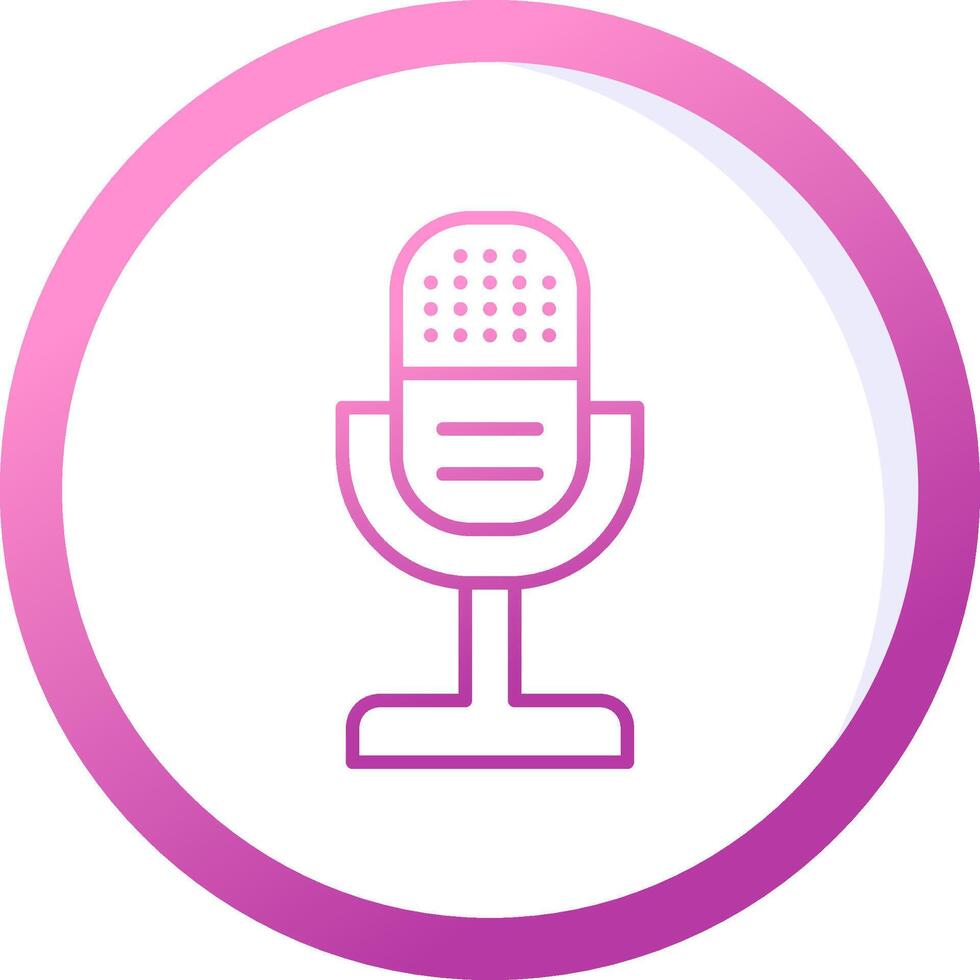 Microphone Vector Icon