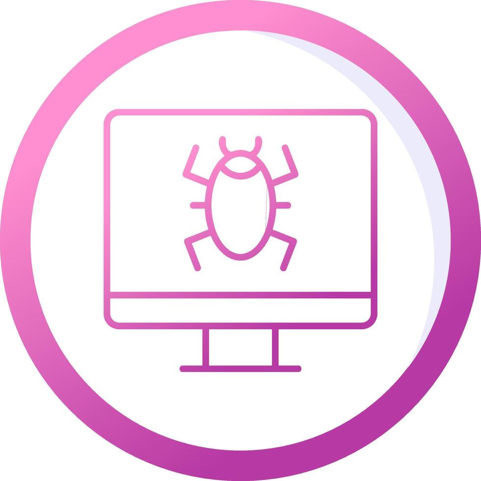 Computer Virus Vector Icon