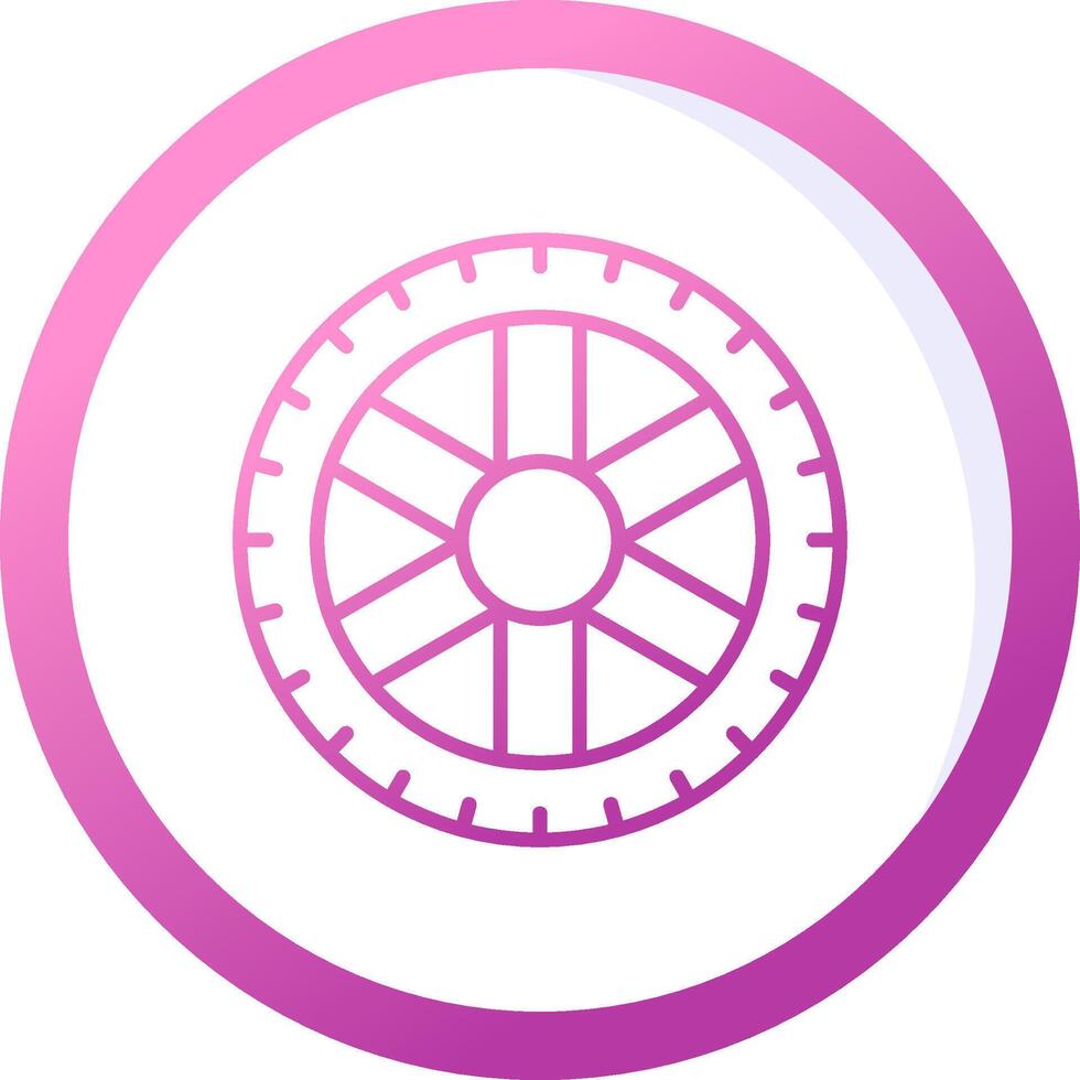 Tire Vector Icon