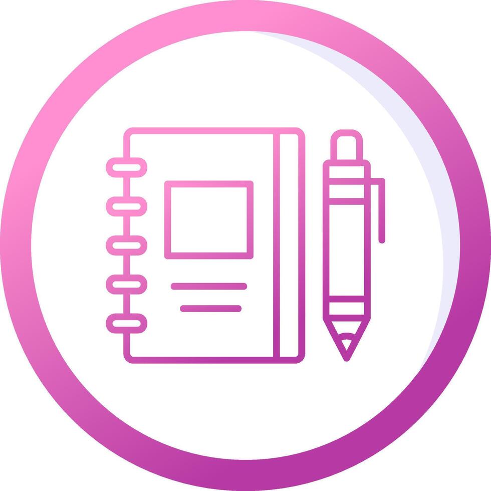 Sketchbook Vector Icon