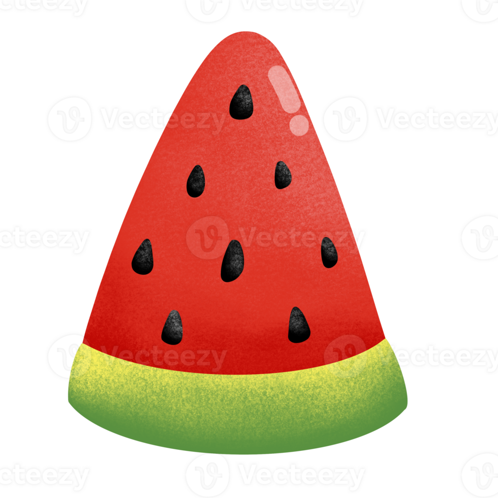 Fresh ripe watermelon slices png