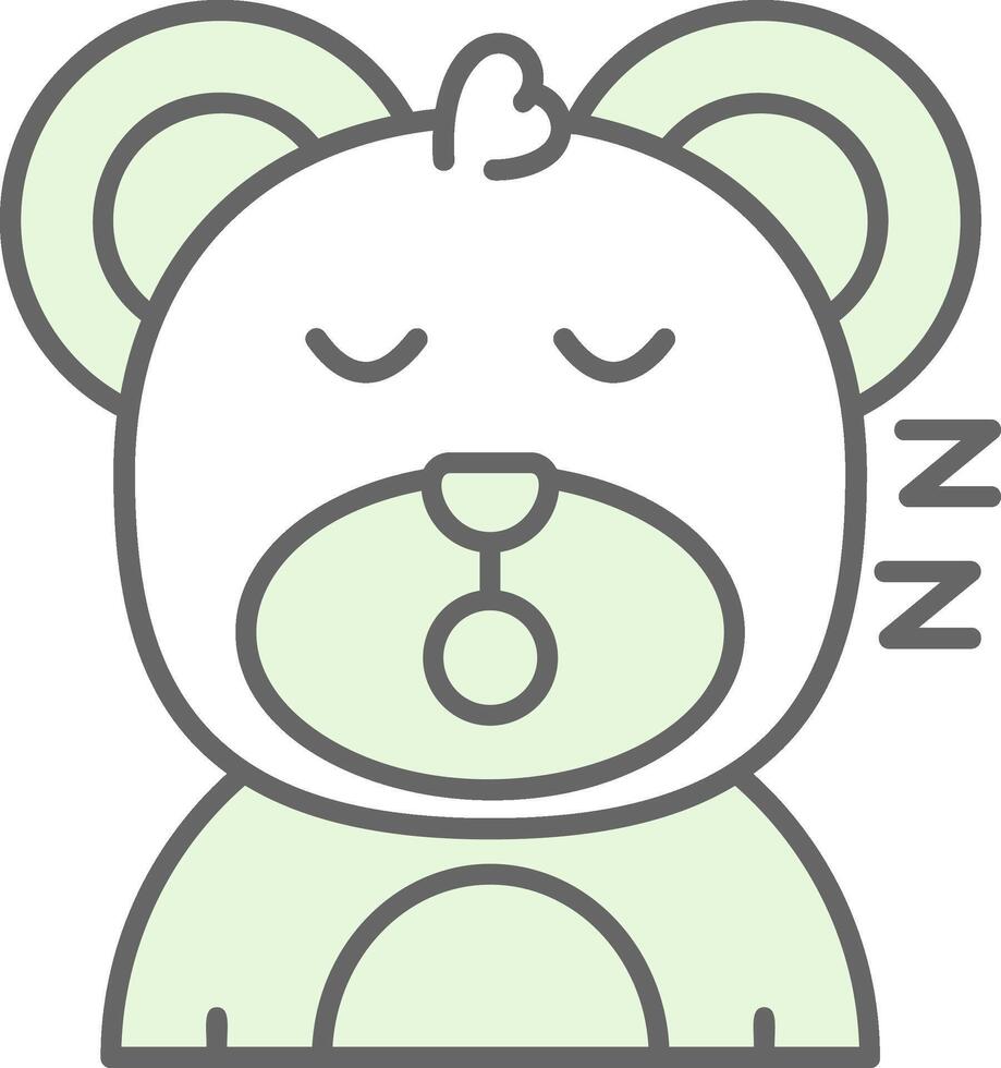 Sleep Green Light Fillay Icon 39160977 Vector Art at Vecteezy