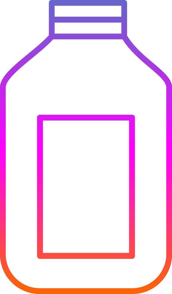 Detergent Line Gradient Icon vector