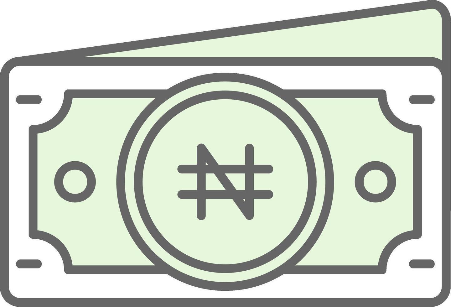 Namecoin Green Light Fillay Icon vector