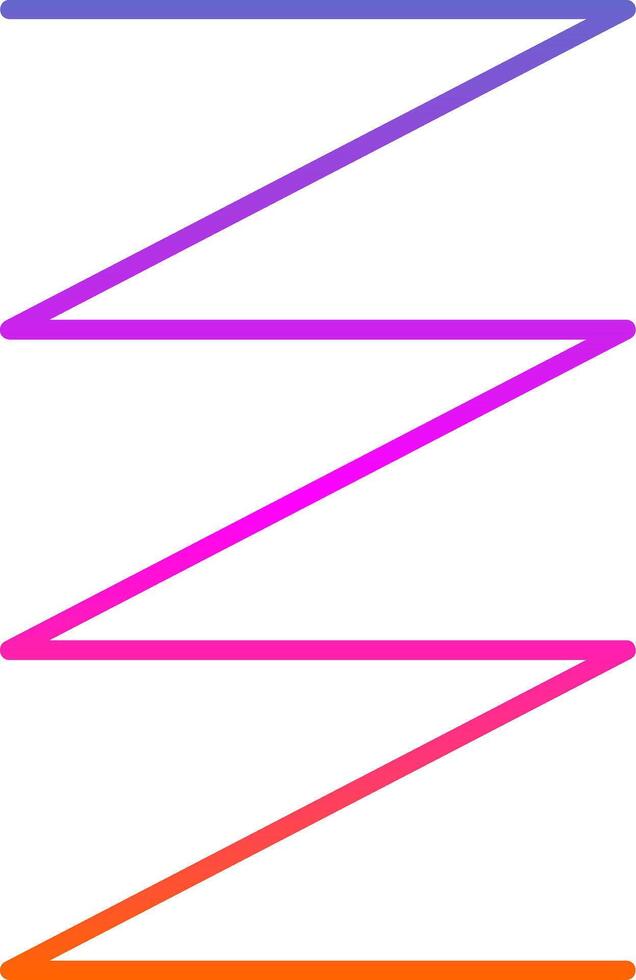 Spring Line Gradient Icon vector