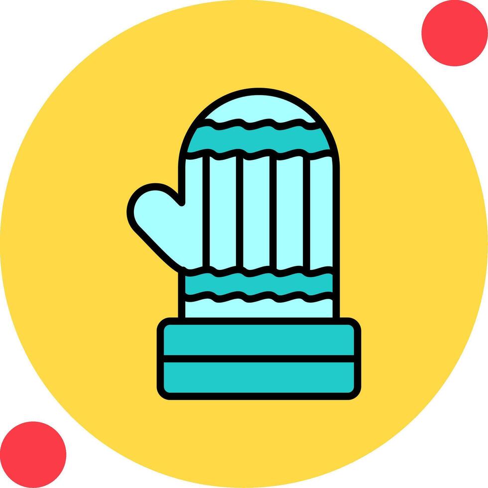 Mitten Vector Icon