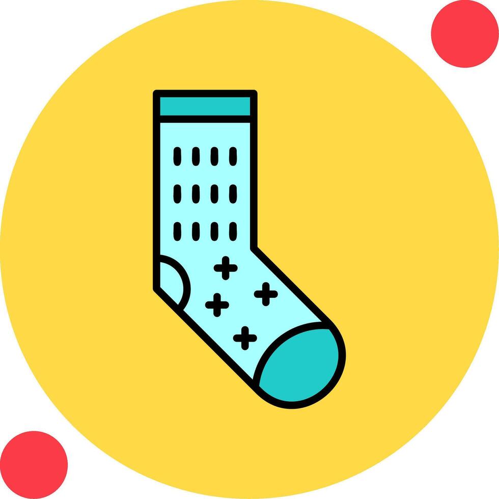 Sock Vector Icon