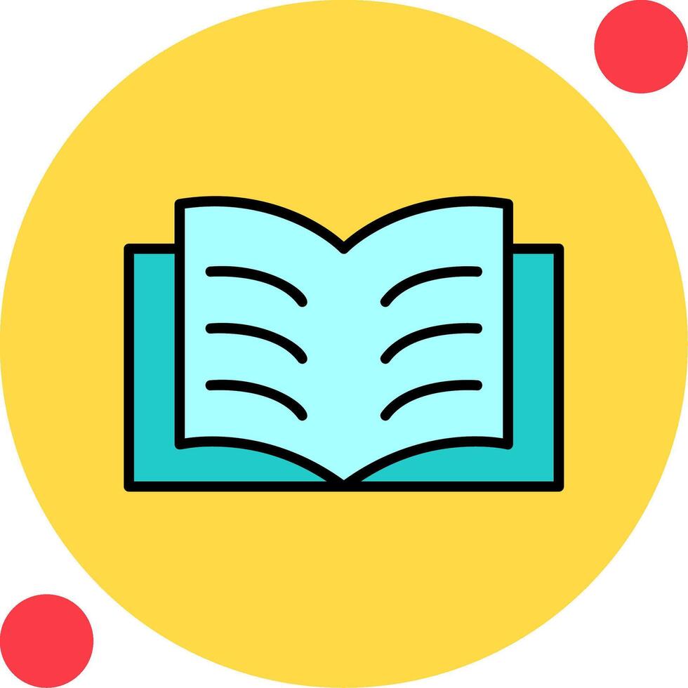 Book Pages Vector Icon