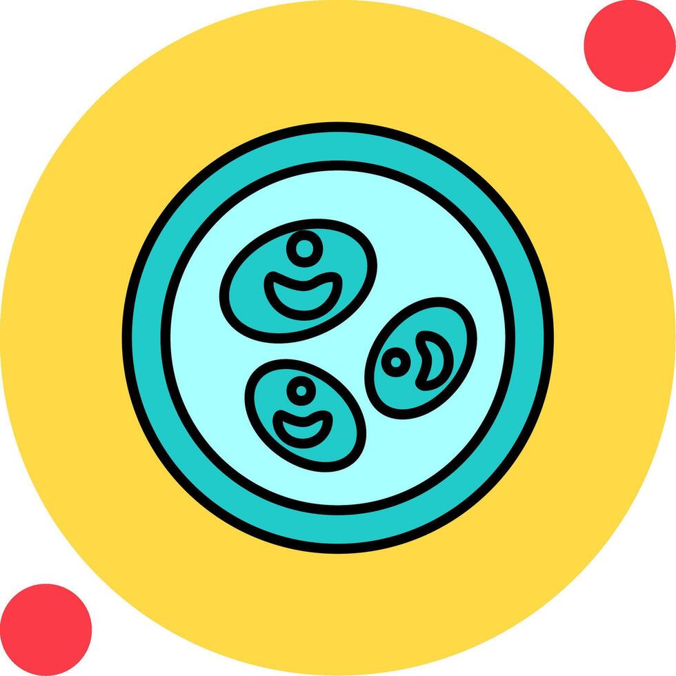 Petri Dish Vector Icon