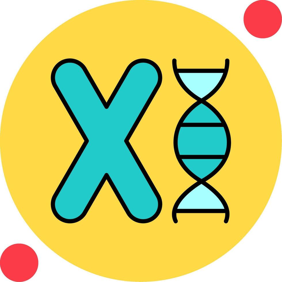 Chromosome Vector Icon