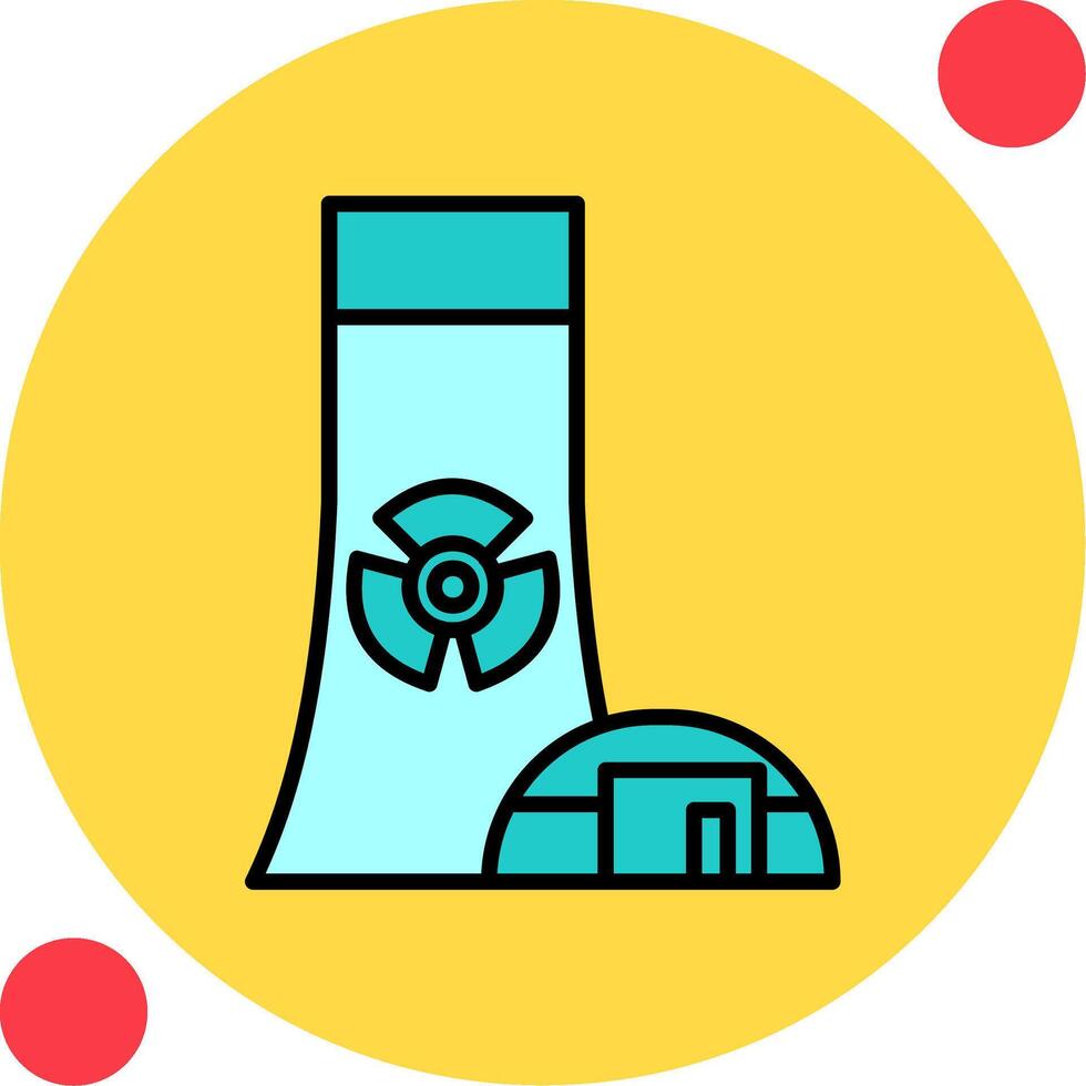 Nuclear Power Vector Icon