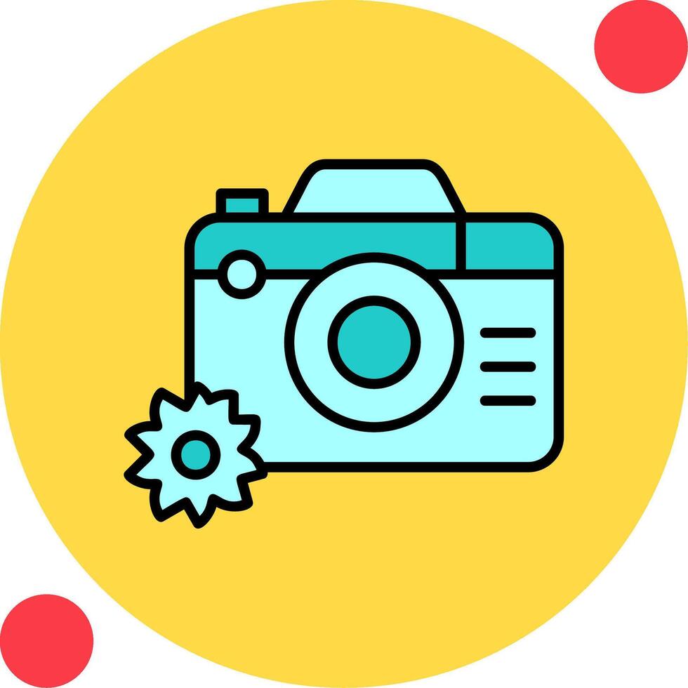 Photo Camera Vector Icon