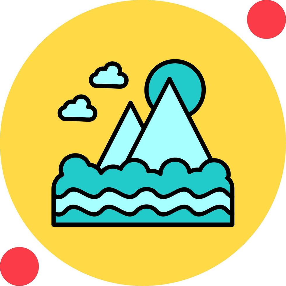 Mount Fuji Vector Icon