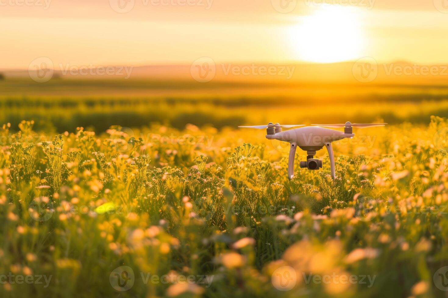 AI generated Agriculture drone flying on the field. Concept drone ... Circuit Diagram