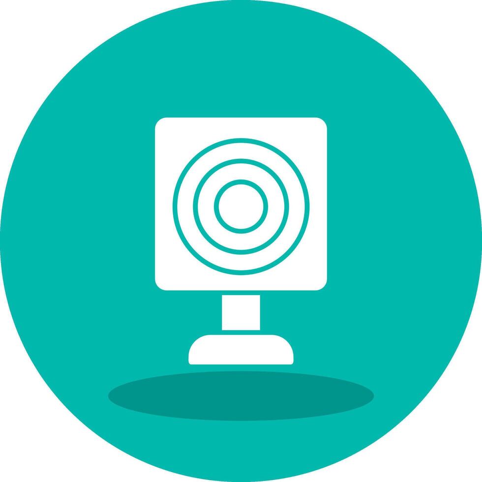 Military Target Vector Icon